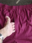 NOS Haband's Mens Summer/ Spring Pajama Set Maroon & navy Plaid Size XXL  — photo 5