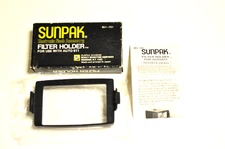 Sunpak 611 flash filter holder 651-721. New old stock.