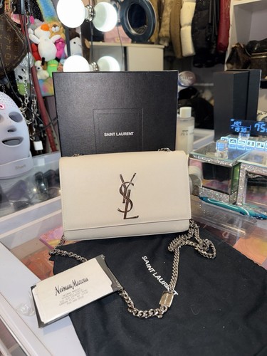 Saint Laurent Kate monogramme leather handbag