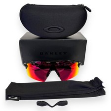 Oakley Radar EV Pitch Sunglasses Polished Black Prizm Field OO9211-1738 w/case