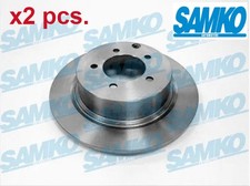 X2 PZ SET DISCHI FRENO POSTERIORI SINISTRO E DESTRO M1028P SAMKO I