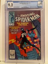 AMAZING SPIDER-MAN #252 1ST BLACK COSTUME (VE...