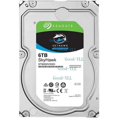 Seagate SkyHawk ST6000VX001 6TB 3.5'' Internal Hard Drive Disk SATA 6.0Gb/s 256MB