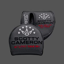 Scotty Cameron Coverall Mid Round Mallet Right Handed Putter Headcover RH - NEW