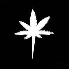 Hemp Leaf Cake Toppers