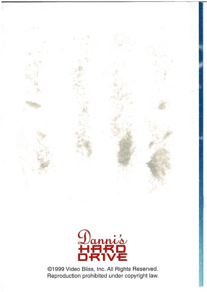 Tarjeta de vacaciones Danni’s Hard Drive 1999 - Rara | Danni Ashe | En muy buen estado+ Foto 2 de 3