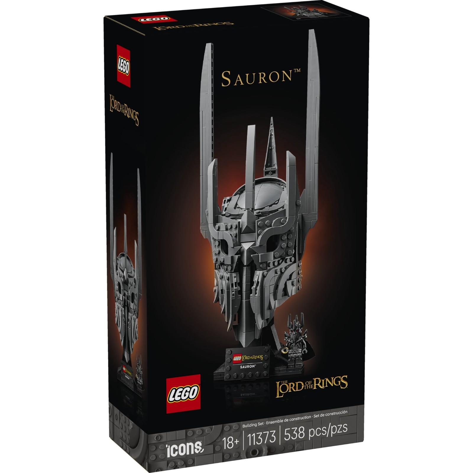 FLASHSALES - LEGO Icons The Lord of the Rings Sauron's Helmet | eBay