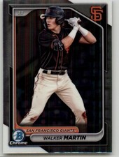 2024 Bowman Draft Walker Martin Chrome #BDC-152 San Francisco Giants