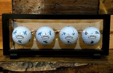 Callaway Chrome Tour Truvis Set Of 4 Shark Golf Balls With Display Case
