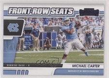 2021 Panini Contenders Draft Picks Front Row Seats Purple Michael Carter 07rd