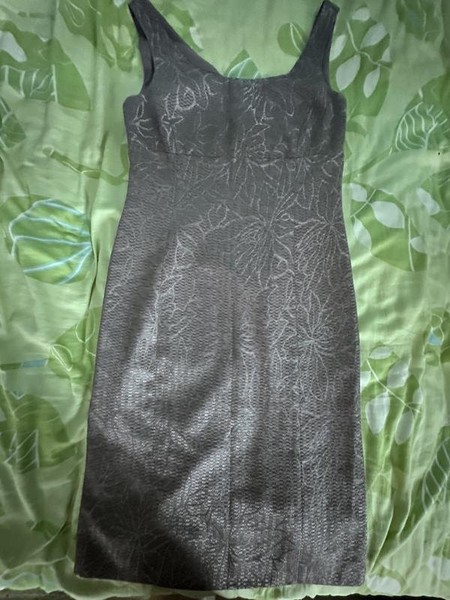 Women Armani Collezioni Dress Khaki Polyester 34 /