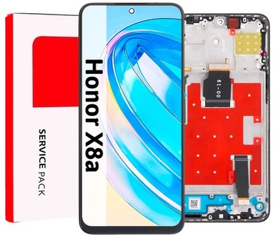 Für Huawei Honor X8a Display Bildschirm LCD Service Pack Rahmen Original