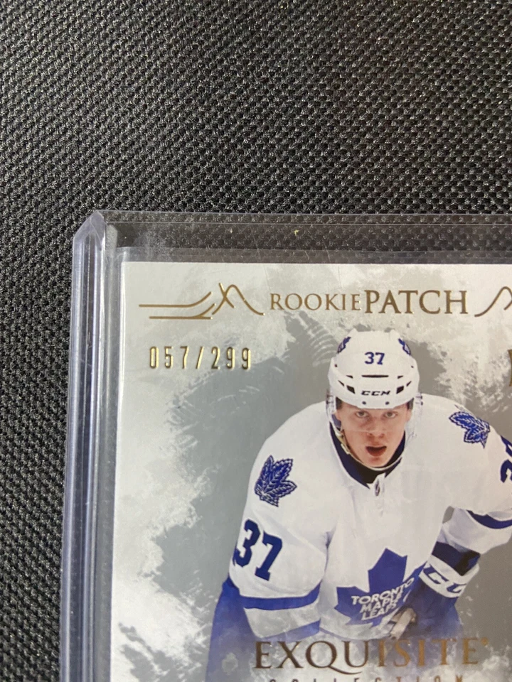 Kasperi Kapanen 2016-17 Upper Deck Exquisite Collection Rookie Patch /299 #RP-KK - Image 2 of 3