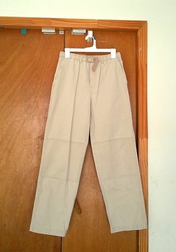 Lands' End Boys Khaki Pants Size 18 - Picture 3 of 8