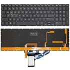 Deutsche - Tastatur Keyboard mit RGB beleuchtung kompatibel für HP Omen 15-dc