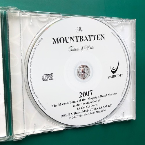 MOUNTBATTEN FESTIVAL OF MUSIC 2007 Military CD Massed Bands Royal Marines RARE - Picture 4 of 14