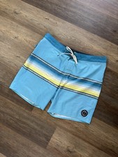 MENS Quiksilver BOARD SHORTS Highline Surfsilk BATHING SUIT Boardshorts Size 38