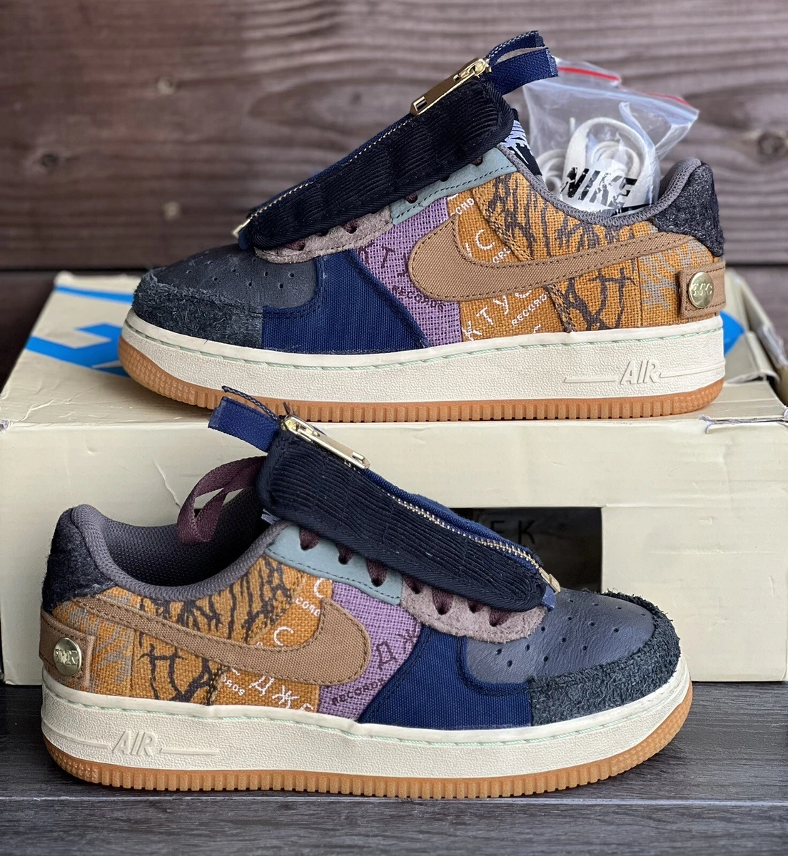 Air force 1 x top travis scott cactus jack