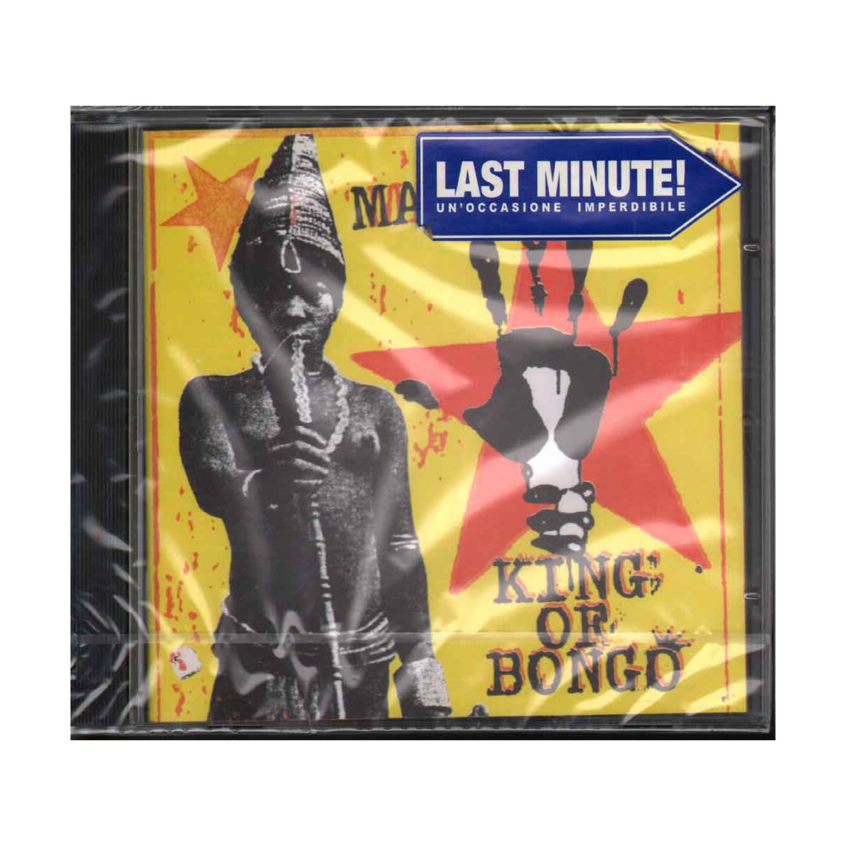 Black Hand CD King Of Bongo / EMI Virgin Sealed 0077778691921
