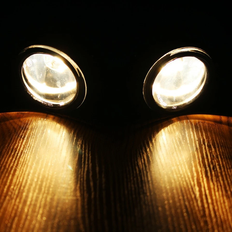 Pair Front Fog Lights Lamp With Bulb For Audi A4 B6 RS4 2001 2002 2003 2004 2005 Foto 3 de 4