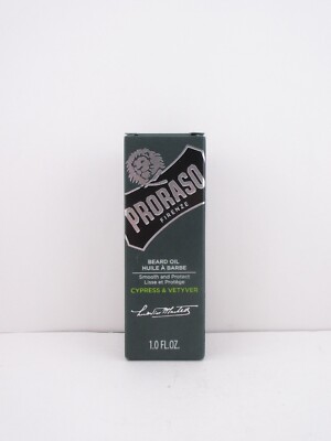 Proraso Smooth & Protect BEARD OIL, Cypress & Vetyver, 1.0 fl oz - FREE SHIPPING