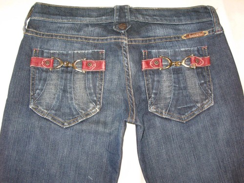Frankie B Bootcut Jeans Sz 4 Low Rise 