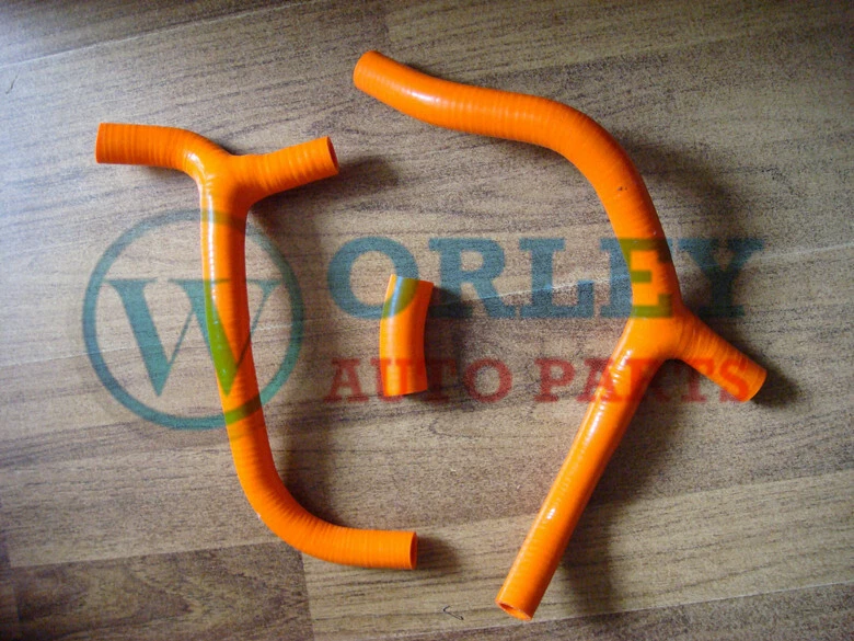 Blue Y 软管 CRF450R 2009 - 2012 适用于本田硅胶散热器 2010 年 CRF 450 R — 第 3/4 张图片