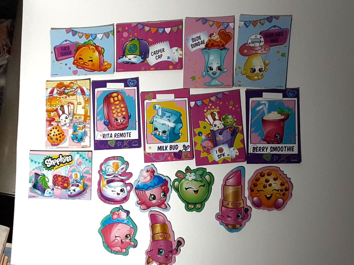 17 SHOPKINS MAGNETS