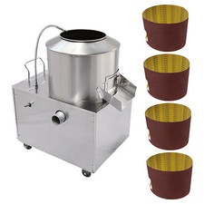 Electric Potato Peeler/Washer 1500W 220KG /Ho...