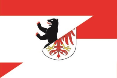 Fahne Flagge Berlin-Brandenburg 20 x 30 cm Bootsflagge Premiumqualität