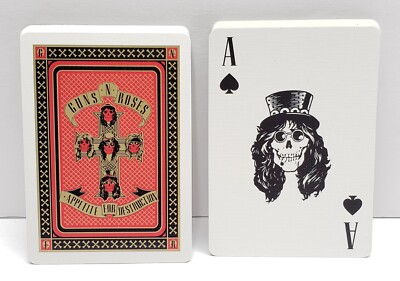 GUNS N' ROSES VIP 特典グッズ Guns N Roses 2023 Tour VIP Merch Playing Cards Appetite for
