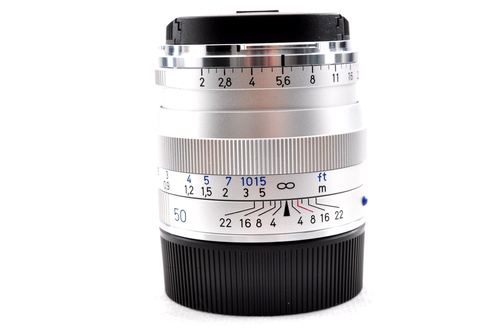 Carl Zeiss Planar T* 50mm f2 ZM Silver for Leica M Mount #5172 Near Mint - Picture 2 of 15