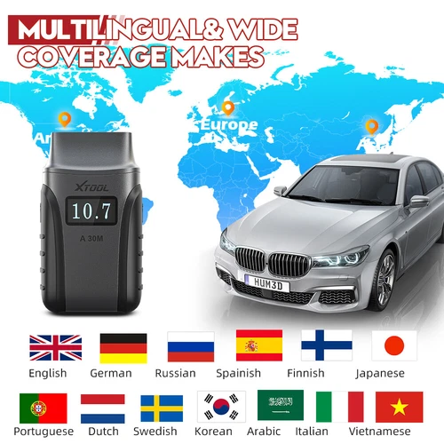 XTOOL A30M Bluetooth Bidirectional OBD2 Scanner All System Diagnostic 26+Service image 15
