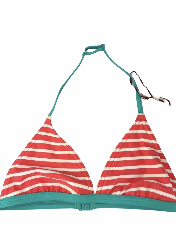 Nuevo con etiquetas Nuevo Traje de baño JohnnieB Niña Traje de baño Bikini Rayas Rosa Blanco Foto 4 de 4