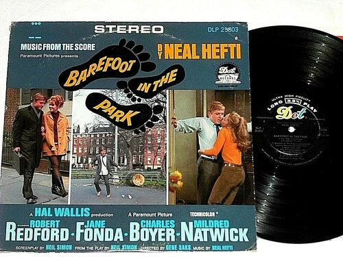 BAREFOOT IN THE PARK (1967) Stereo DOT OST LP w/Neal Hefti