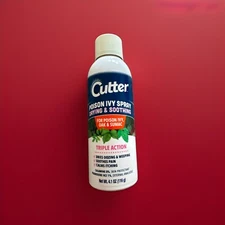 Cutter Poison Ivy Spray  For Poison Ivy, Oak, & Sumac, 4.1 Ounces - Pack of 1