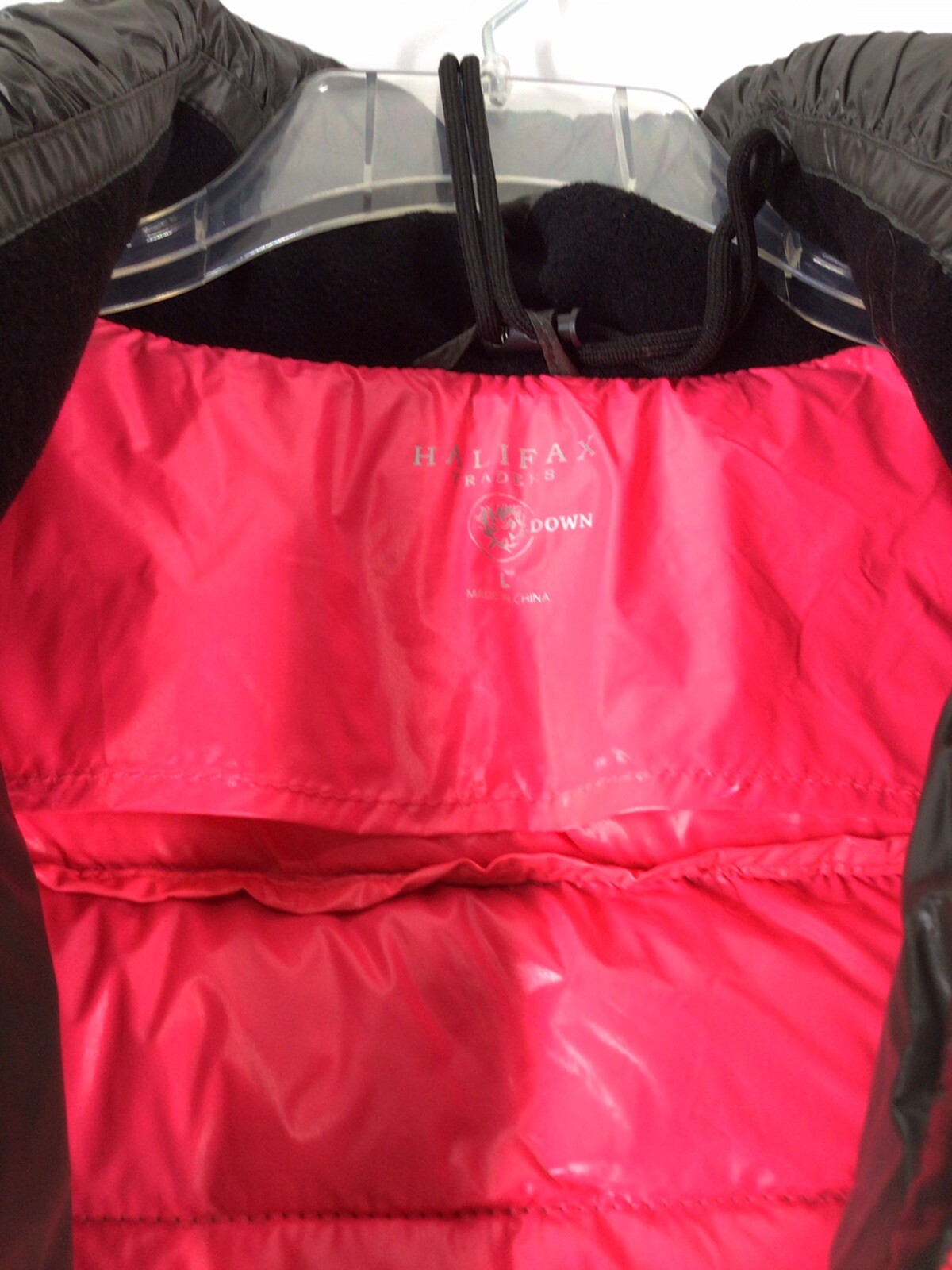 halifax traders jacket Large down vest Packable B… - image 5