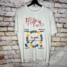 Dog Fashion Disco White T-Shirt Cotton Full Size Unisex S-5XL VK88