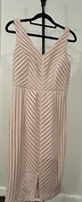 $180 Guess Women'S Pink Halter Sleeveless Knit Cocktail Dress Size 2