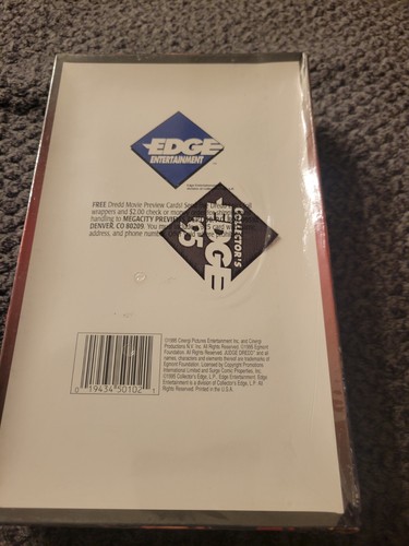 Judge Dredd The Epics Sealed Box Of Trading Cards 1995 - Picture 2 of 4