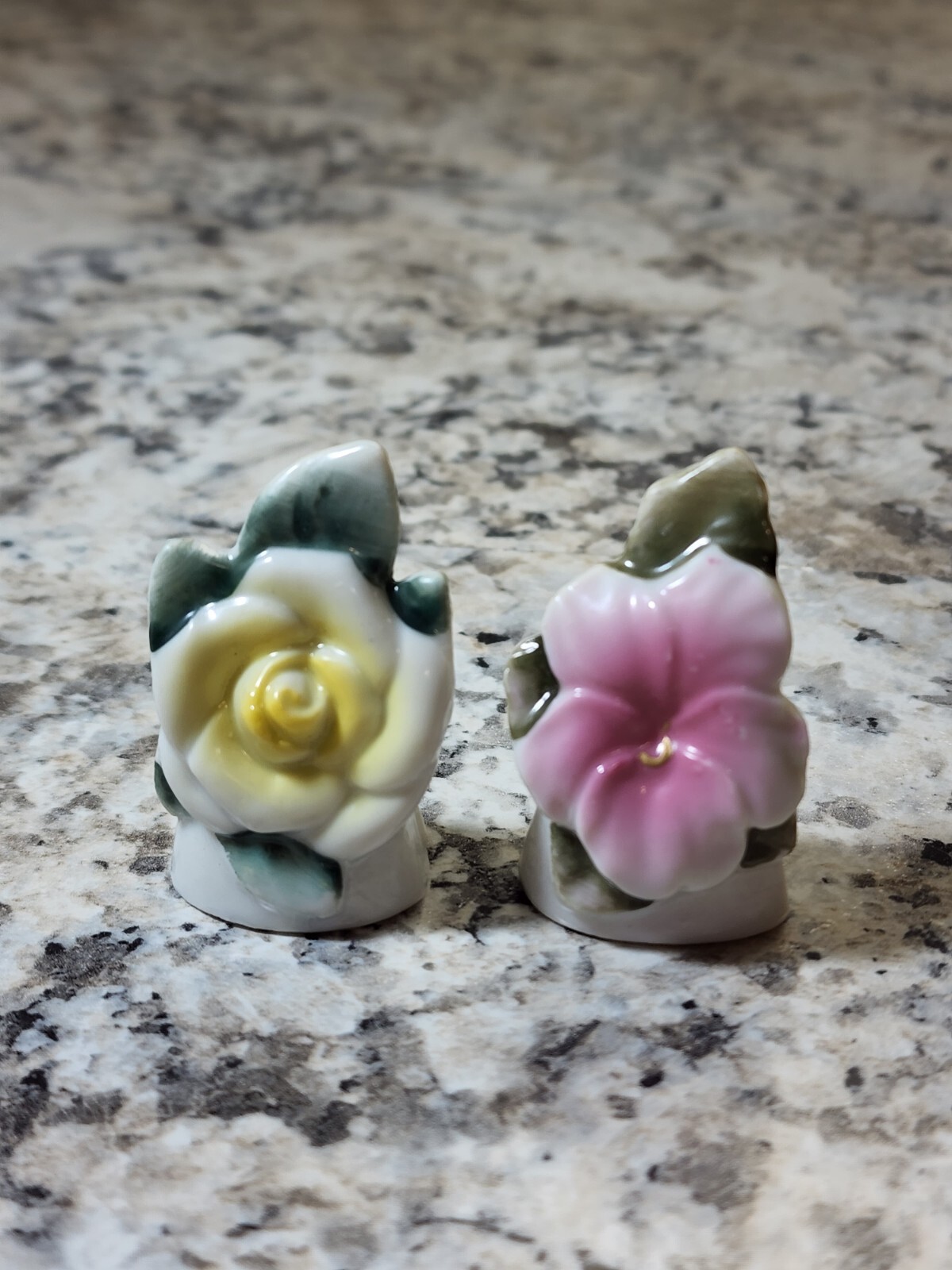 Vintage Made in Japan Flower Place Card Holders Lot of 2 eBay