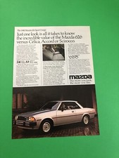 1980 MAZDA 626 SPORT COUPE ORIGINAL VINTAGE PRINT AD ADVERTISEMENT PRINTED