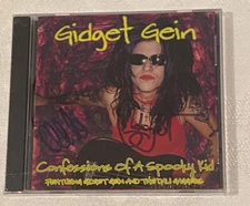 Marilyn Manson and the Spooky kids bassist Gidget Gein Hand Signed C.D. Rare
