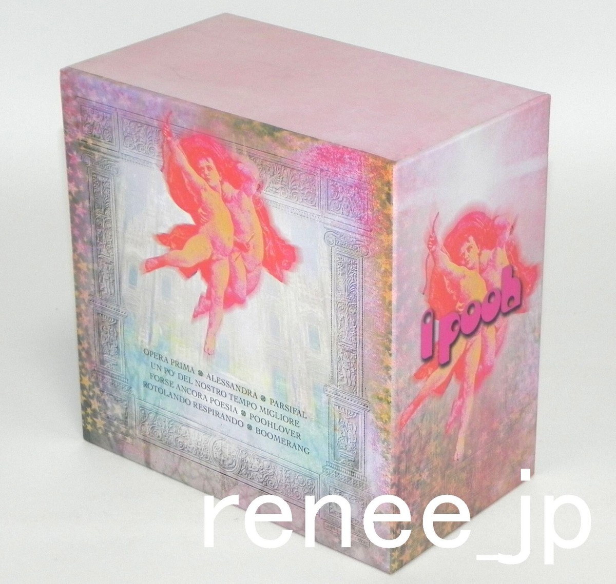 I POOH / JAPAN Mini LP CD x 8 titles + 1 Sleeve + PROMO BOX (Opera