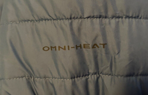 Columbia Mens White Out II Omni Heat Thermal Reflective Blue Jacket Size 4X NWT - Picture 4 of 8