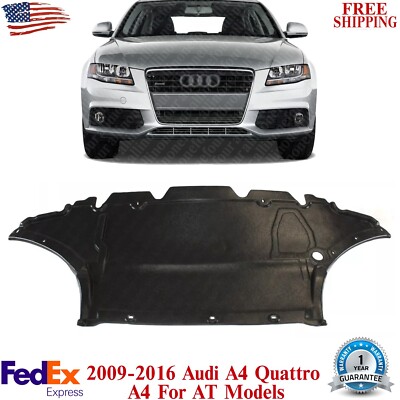 Front Engine Splash Shield For 2009-2016 Audi A4 Quattro A4 For AT Models