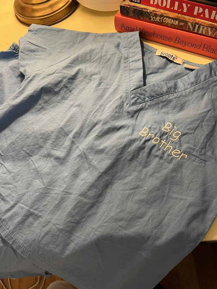 Juego de Exfoliantes Scoots Niños Hospital Gran Hermano Azul Expectante Madre Talla 3T Foto 3 de 4