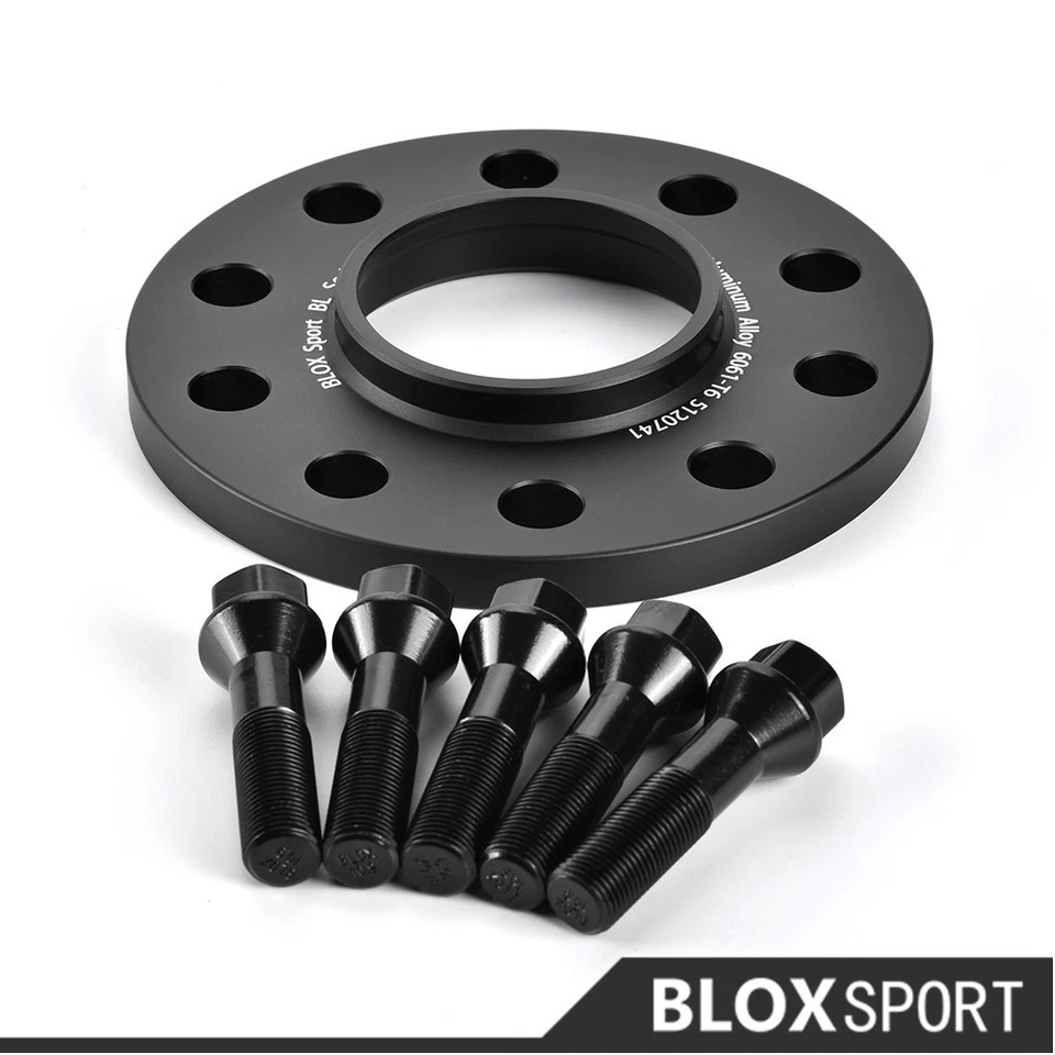 2 espaciadores de rueda 12mm + 2 15mm 5x4,75" para BMW E39 525i 540i Sport (5x120 CB74,1) Foto 4 de 4