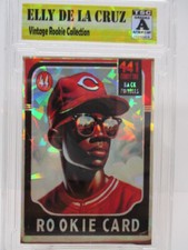 2024 Reds Vintage RC SP/99 Ice Refractor MLB Baseball zx3 rc