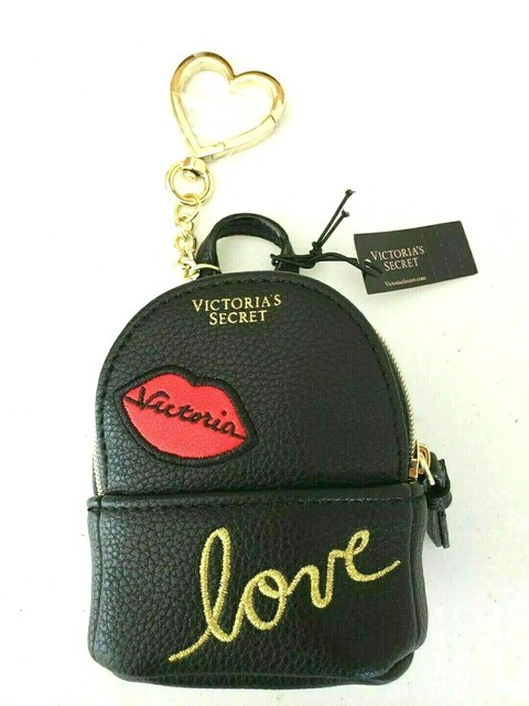 victoria secret mini backpack keychain